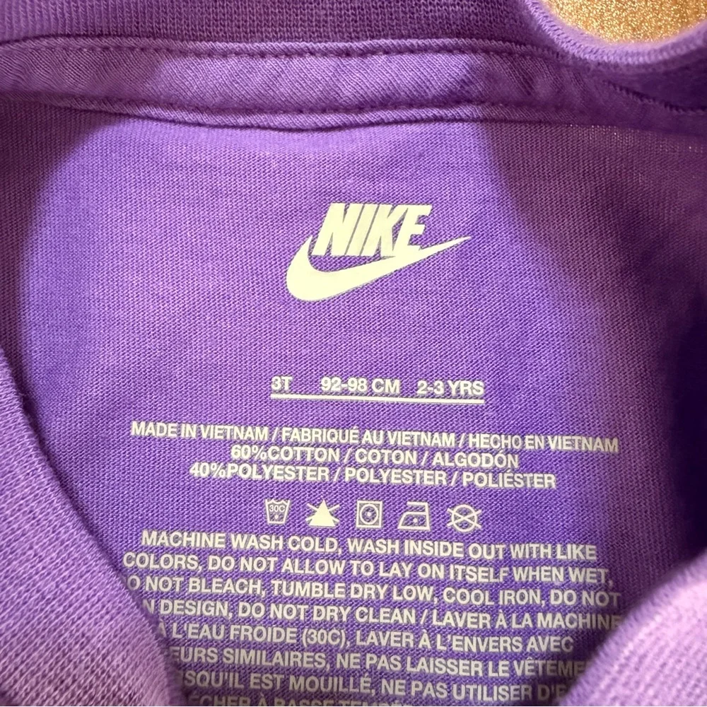 Nike Boys 2 Piece Outfit Tee and shorts Matching Set Size 3T NEW - Picture 4 of 7